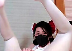 Sexy hottie Anetta Keys enjoys a solo toy masturbation