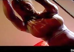 Blonde Shyla shows off her hot body to the camera before sticking a toy in her tight pussy.