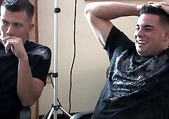 Active Duty: 3-Way Jerk Off Antics