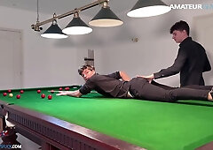 Enjoy Observing Me Thrust the Pool Ball-sac up My Pal’s Culo Go Fuckin' Wild