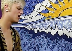 Wet see through underwear gay porn Bareback anal for Cody has him