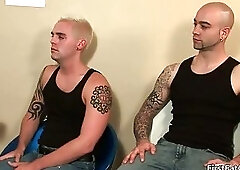 Horny gay fucking and sucking gay porn video clip