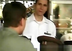 Army captain gets to fuck his soldiers assholes and mouths