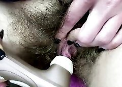 close up masturbation love button