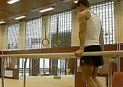 Gay sex in the sauna