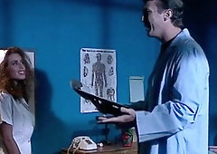 Stacked nurse Heather Lee indulging in hardcore anal fucking