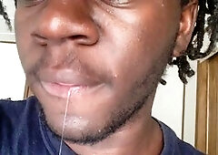 full vid of me spitting my tongue...