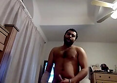 Fat guy toilet, boxer, gordo