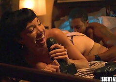 Haunted house and new naughty couple