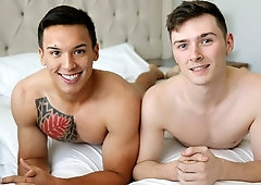 Anal scene featuring Gabriel Jordan and Neal Peterson
