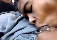 Sucking BBC in Front of Grandma's House