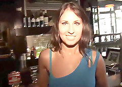 ultra-cute nubile bang-out in public