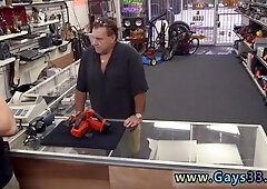 Group penetrate teenage faggot He sells his cock-squeezing bootie for currency