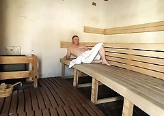 Truly Risky and Fast Banging in a Sauna, Squirting in the Throat of Dada Deville Raw Movie (original)