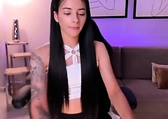 Cute blonde amateur webcam teen masturbating