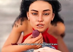 My Bimbo Fantasy - Large Butt Lalin girl Tries To Tempt Me By Giving Me The Sloppiest Fellatio EVER
