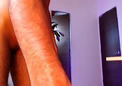 I display my gams and fur covered caboose