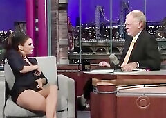 Eva Longoria breasts oops on live tv
