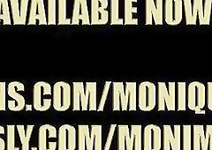 Monique Trickles Cum Down Her Balls For NNN