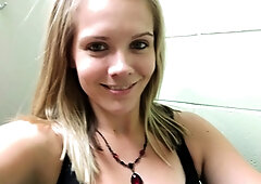 Blonde Teen Solo Masturbating On Webcam
