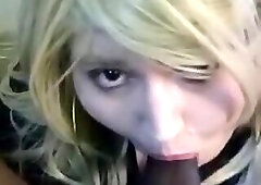 large femboy bitch sucking blackcock