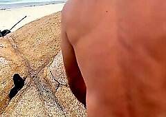 BAREBACK ORGY ON FLORIANOPOLIS BEACH WITH RICO MARLON'S HORNY WHORE&period; WE RETURN SEVERAL ASS