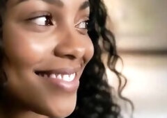 Ebony angel creampied by a hotel maintenance man ( AI Generated )