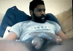Hot black dilf packing a nice big cock