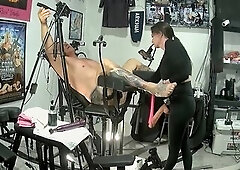 Belt On Stories - Cum now or else I will pegg u even Harder with a LARGER BELT ON serf. 4K.