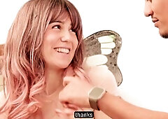 A friendly Fairy who Didn't feel yet what it's like to Have a Cock inside