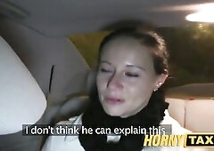 HornyTaxi Enza screws me on camera to give to her ex