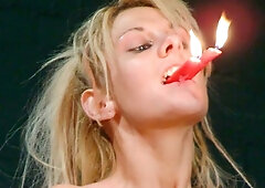 Aesthetic hottie Crystel-Lei is enjoying painful sex games so much