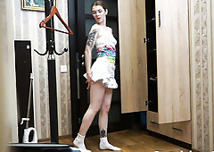 My hottie looking hotter nude than with the different attires