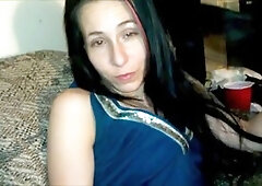 Amateur lil Mary gets down with a big black cock in a POV scene