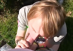 Sexy blonde boy worships the cock with care in mind-blowing POV scenes