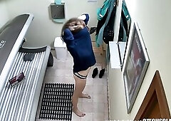 Here is the first hidden camera in solarium!! You haven´t seen this before! We breached into the privacy of Czech girl. Real footage from a spy camer