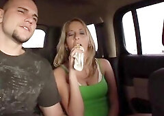 eighteen teen angel Ashley Jensen Is Great To See Getting Banged Hard And Drinking Cum