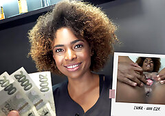 Czech Streets 121 Black seductive hairdresser