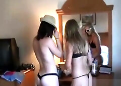 Russian Studnt Party Orgy. Two Stupid Skinny Sluty Teen 18+ Mouthfuck