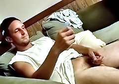 Straight Boys Share A Cock Stroke - Ajax And CG