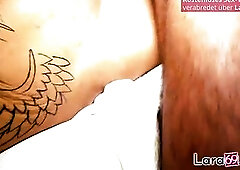 This episode shows a real date between 2 users of a dating web page. They met and filmed the sex..