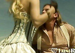 Blond Angel Carmen Luvana Enjoys Hardcore Sex