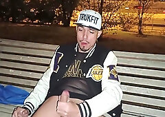 I Jerk Off In A Park In Madrid!!!
