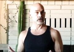 English-speaking gay guys getting off with big cocks and some hairy fun