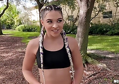 Cock Craving Pawg Pleasuring Lucky Guy On The Couch With Tony Rubino And Rharri Rhound