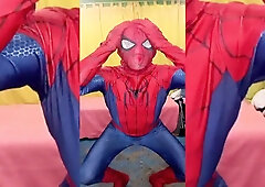 I bought the Spiderman suit and that booty looks indeed red-hot