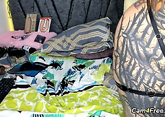 Tattooed Chubby Babes Solo Masturbation