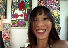 Asian Cutie Miako Shows Off Her Lustful Side By Banging And Tasting His Hot Load