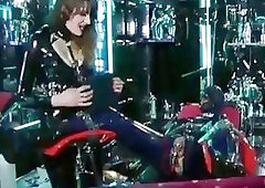 Lady Lilith has fun with her rubber wearing slave BDSM