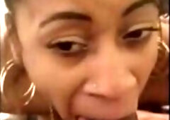 No Hands on My Mouth - Interracial POV Blowjob